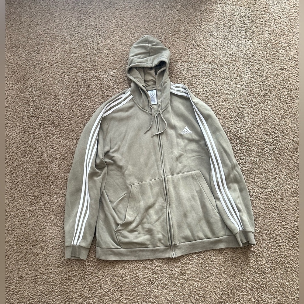 Adidas zip up hoodie